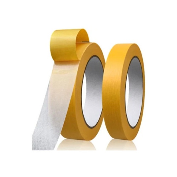 Banda adeziva dubla fata, rezistenta la apa, set de 2, pentru interior si exterior