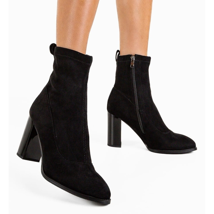 Botine dama Tagada Negre, Negru