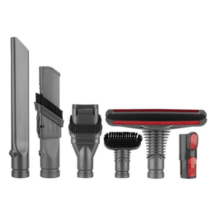 Instrumente versatile de curatare pentru casa, design usor pentru o curatare eficienta cu aspiratorul Dyson, include perie rezistenta pentru murdarie, instrumente de curatare