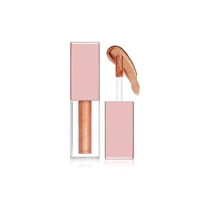 Creion si tus ochi, Sombras Liquidas Brilhantes, gel liner, bronz, 4