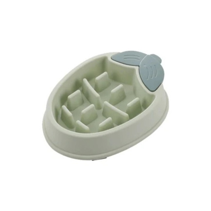 Castroan anti-comida rapida pentru caini si pisici, alimentare lenta, antiderapant, 30x20cm