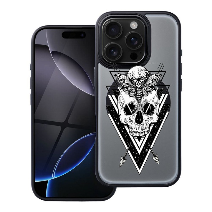 BestCase® Husa Compatibila cu Apple iPhone 15 Pro cu Design Flowers, Shockproof Shield MagSafe Anti-Soc TPU, 1937303 FR 191