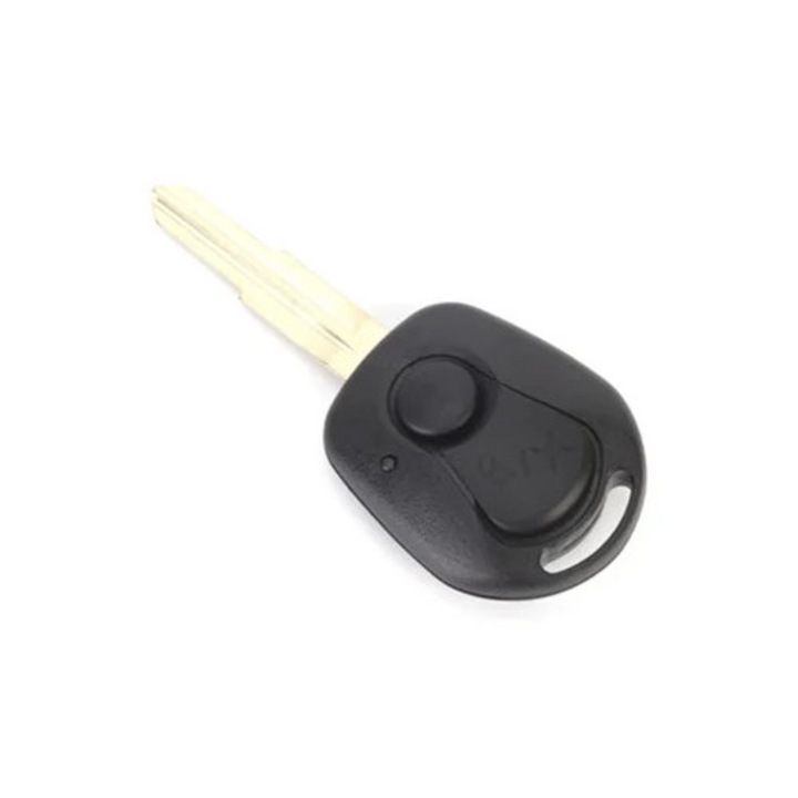 Funda neagra pentru control remote 2 butoane set pentru Ssangyong Actyon