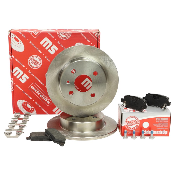 Master-Sport féktárcsa és fékbetét készlet, OPEL ASTRA G/H, COMBO TOUR, MERIVA A, 240mm, 4 lyuk