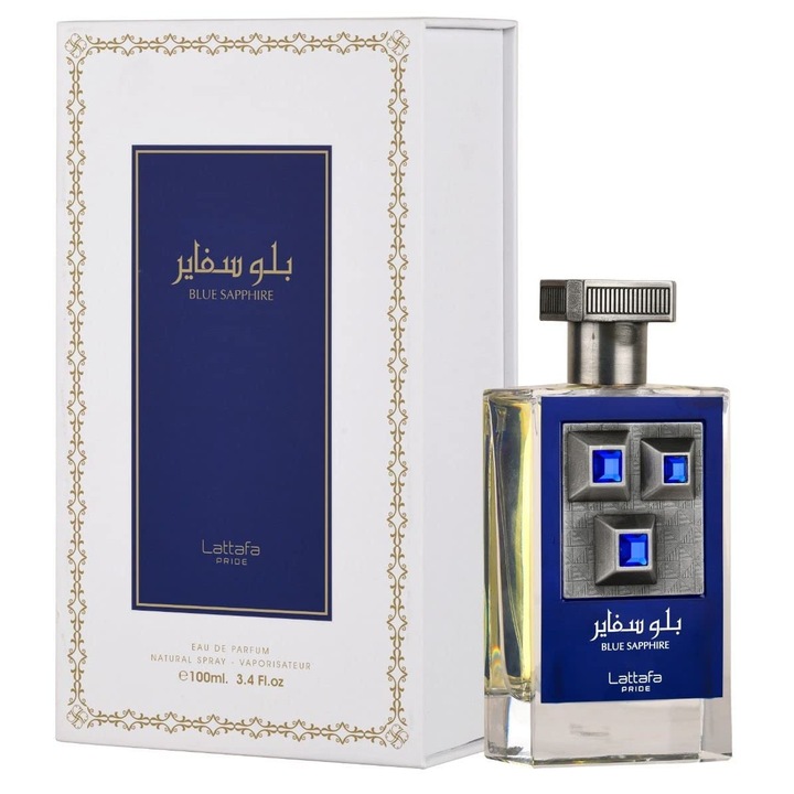 Lattafa Pride Blue Sapphire Apa de Parfum 100 ml Unisex