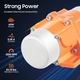 Motor de vibratie, 60W, 3000RPM, IP65, portocalie, 17x11x7cm