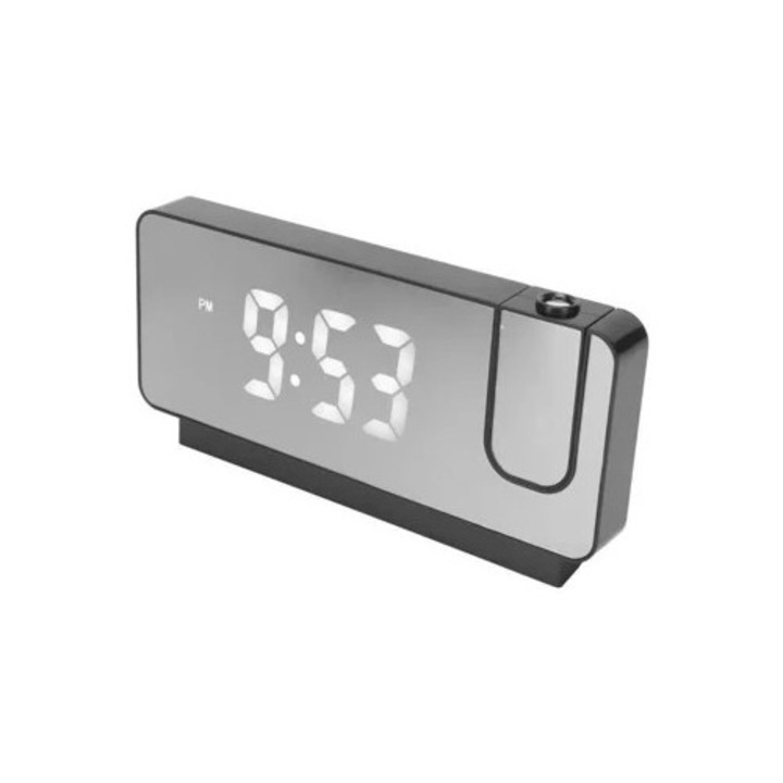 Ceas decorativ cu proiector LED multifunctional
