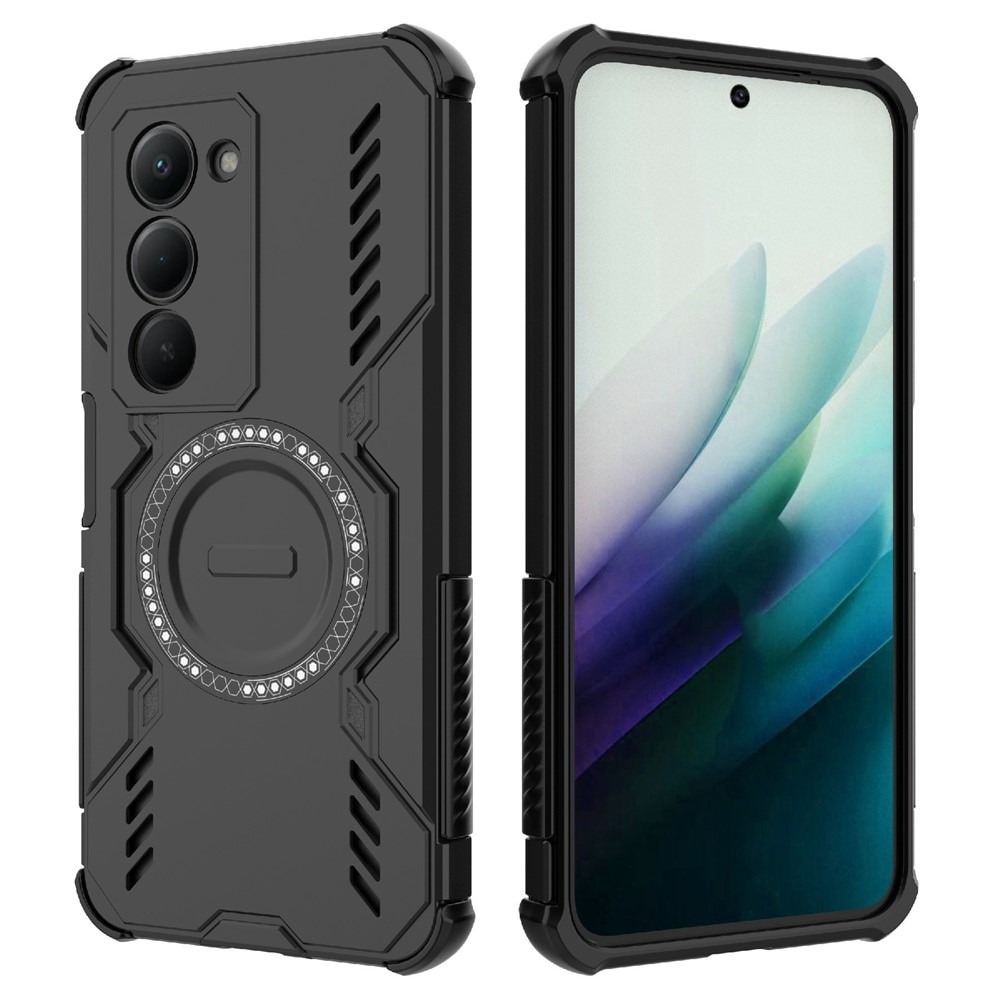 Husa pentru Xiaomi Redmi 15 4G / Redmi 15 5G DaDen® ArmorMag, Magsafe, Antisoc, Calitate Premium, Protectie Superioara, Negru