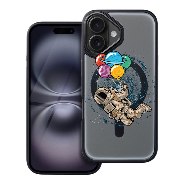 BestCase® Kompatibilis tok Apple iPhone 16-hoz Football Designnal - Goooaaall, Ütésálló MagSafe Anti-Soc TPU, 1937307 FR 773
