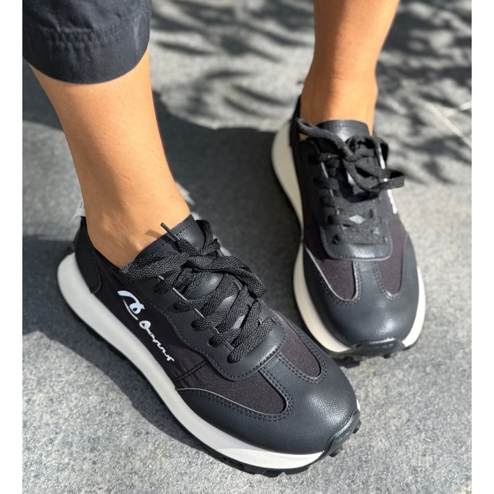 Sneakers dama Galant Negri, Negru