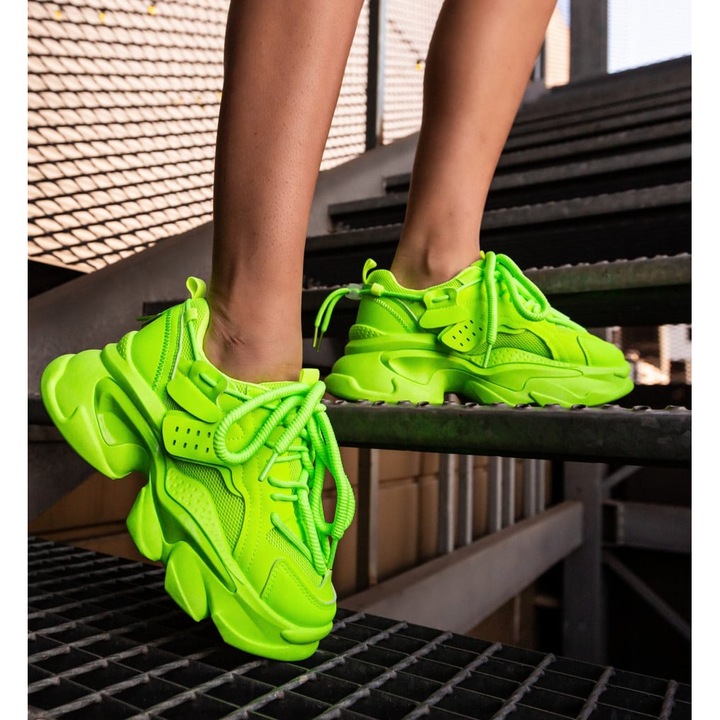 Sneakers dama Nertar Verzi, Verde