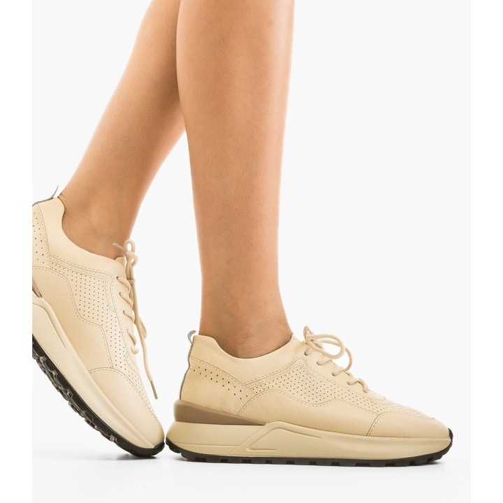 Sneakers dama Tuyaa Bej, Bej