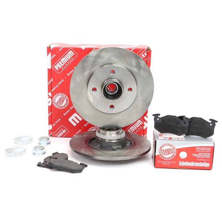 Master-Sport féktárcsa és fékbetét készlet, Renault Clio II, 238x74, többszínű