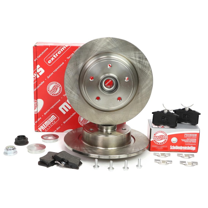 Master-Sport féktárcsa és fékbetét szett Renault Megane II, Scenic II, 270x52, többszínű