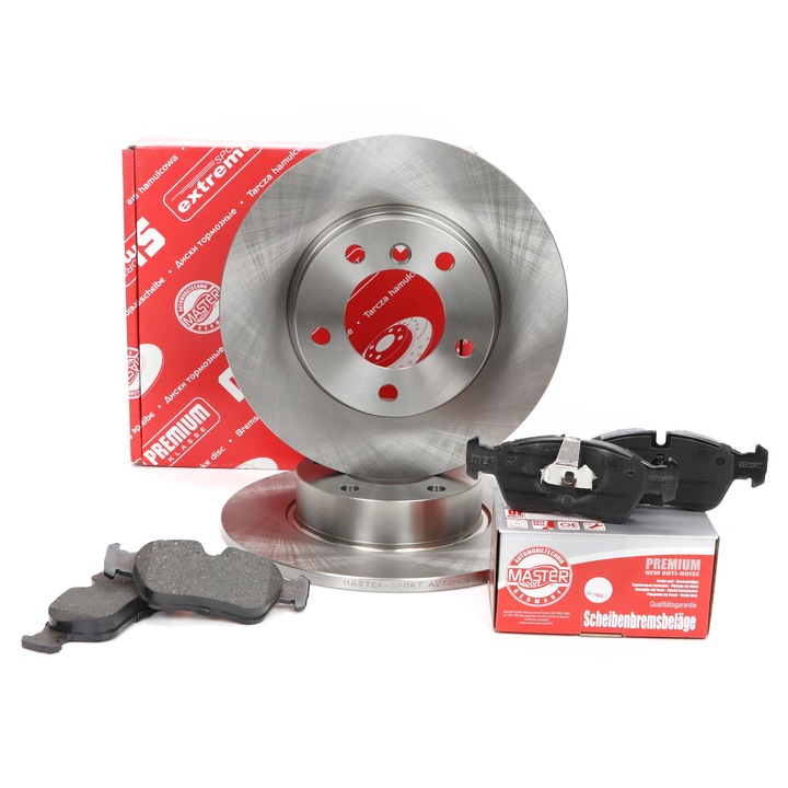 Master-Sport féktárcsa és fékbetét készlet BMW 3 (E36), Z3 (E36) típusokhoz, 286x57