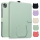 Husa tableta pentru iPad Air 13 2024/2025, piele cu aspect Litchi, Smart, Verde