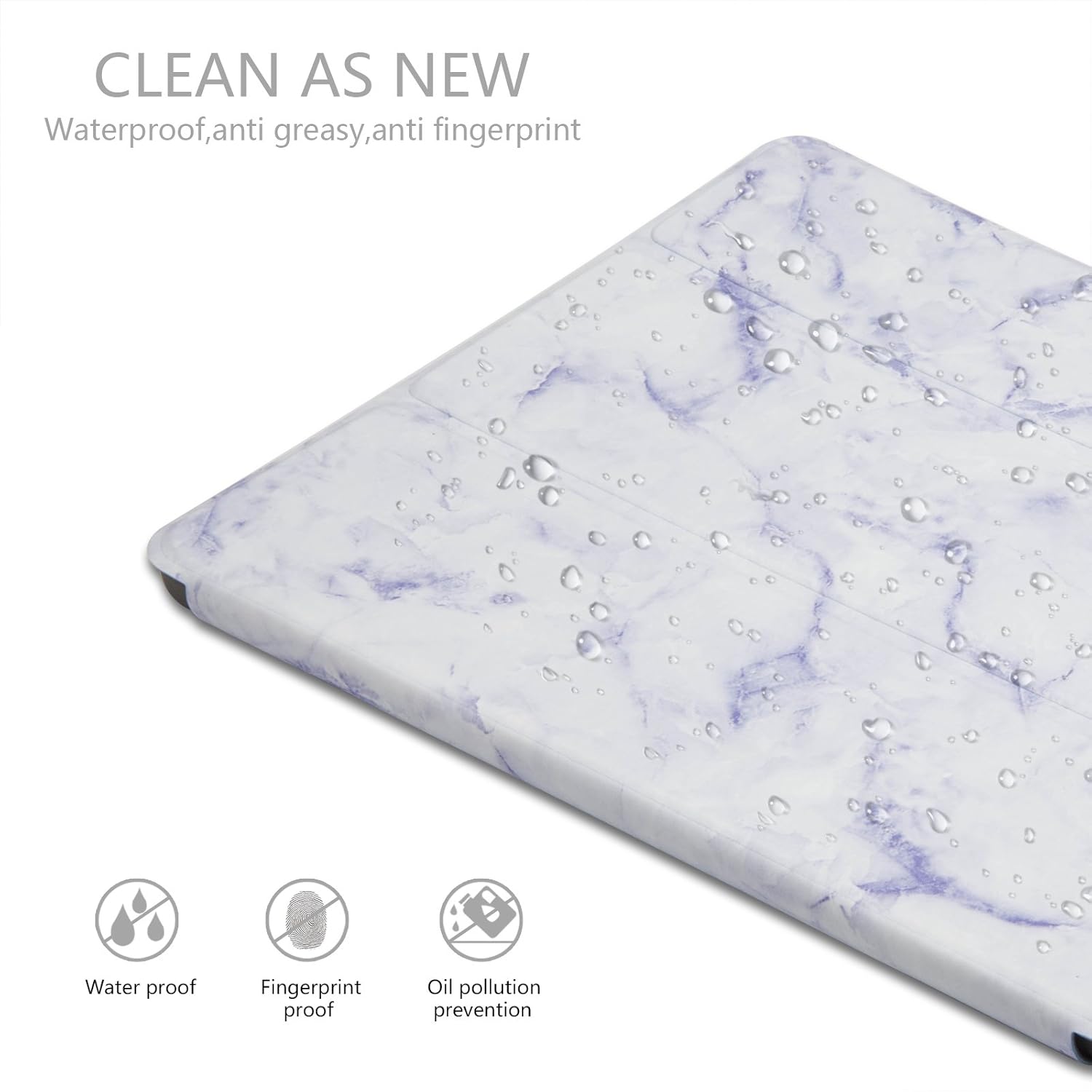 Husa premium Sigloo, pentru tableta iPAD Pro 11, model 2022/2021/2020/2018, 11 inch, interior de piele sintetica, cu suport Smart Pen, Mov