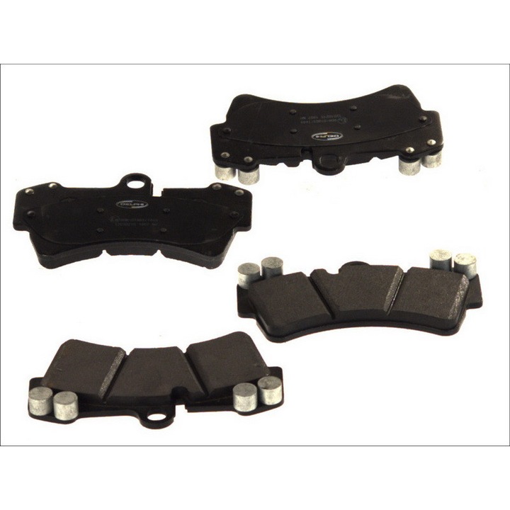 Комплект накладки, спирачки, предни, Audi Q7, 4LB, Delphi