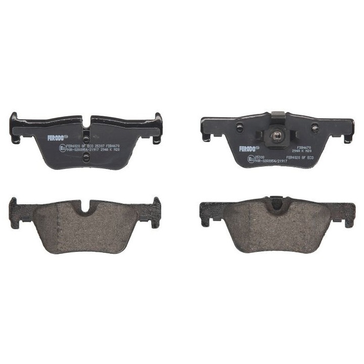 Fékbetét készlet, hátsó, BMW 4-es sorozat, F32, Ferodo