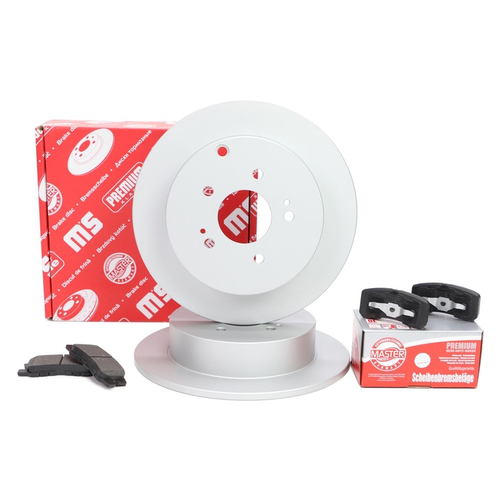 Master-Sport féktárcsa és fékbetét készlet Mitsubishi Grandis-hoz, 302x58.7mm, 5 lyuk, hátsó