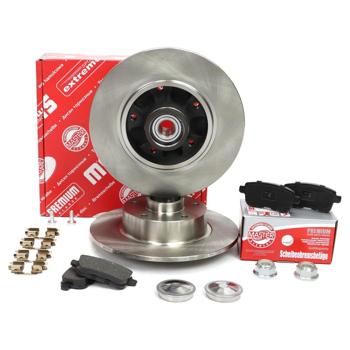 Master-Sport féktárcsa és fékbetét szett Renault Fluence, Megane III, 260x86