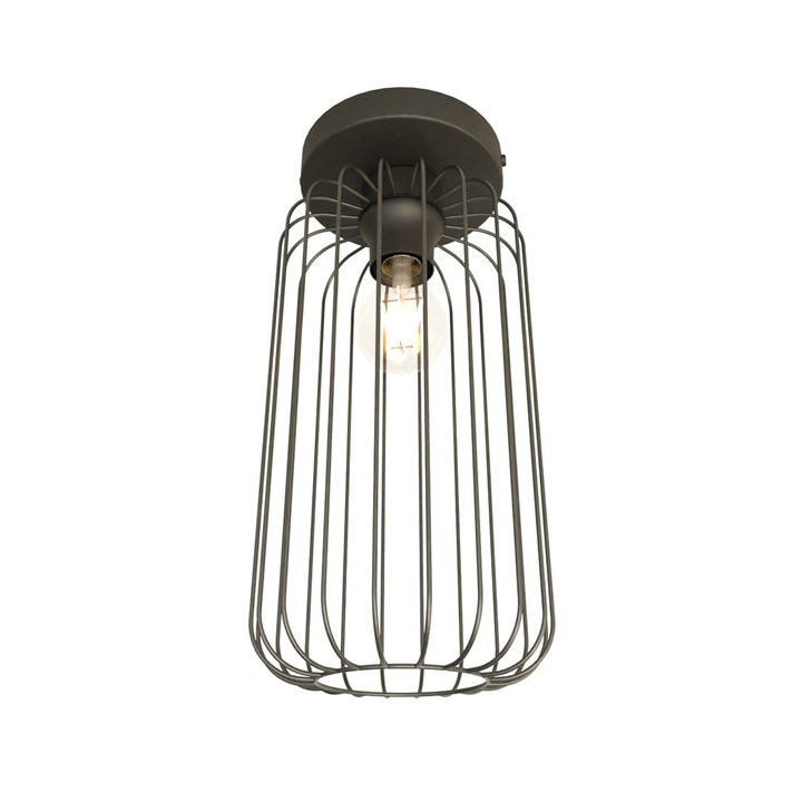 Mennyezeti lámpa BARN 1, Emibig, 15W MAX LED, fekete, 35x16cm