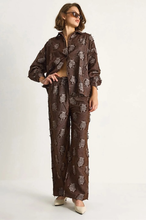 Set compleu dama, HiCCUP Lucci, Maro, Textil