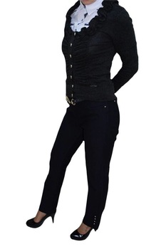 Pantaloni casual, design interesant,masura mare,D&J Exclusive, Albastru marin Pantaloni casual, design interesant,masura mare,D&J Exclusive, Albastru marin