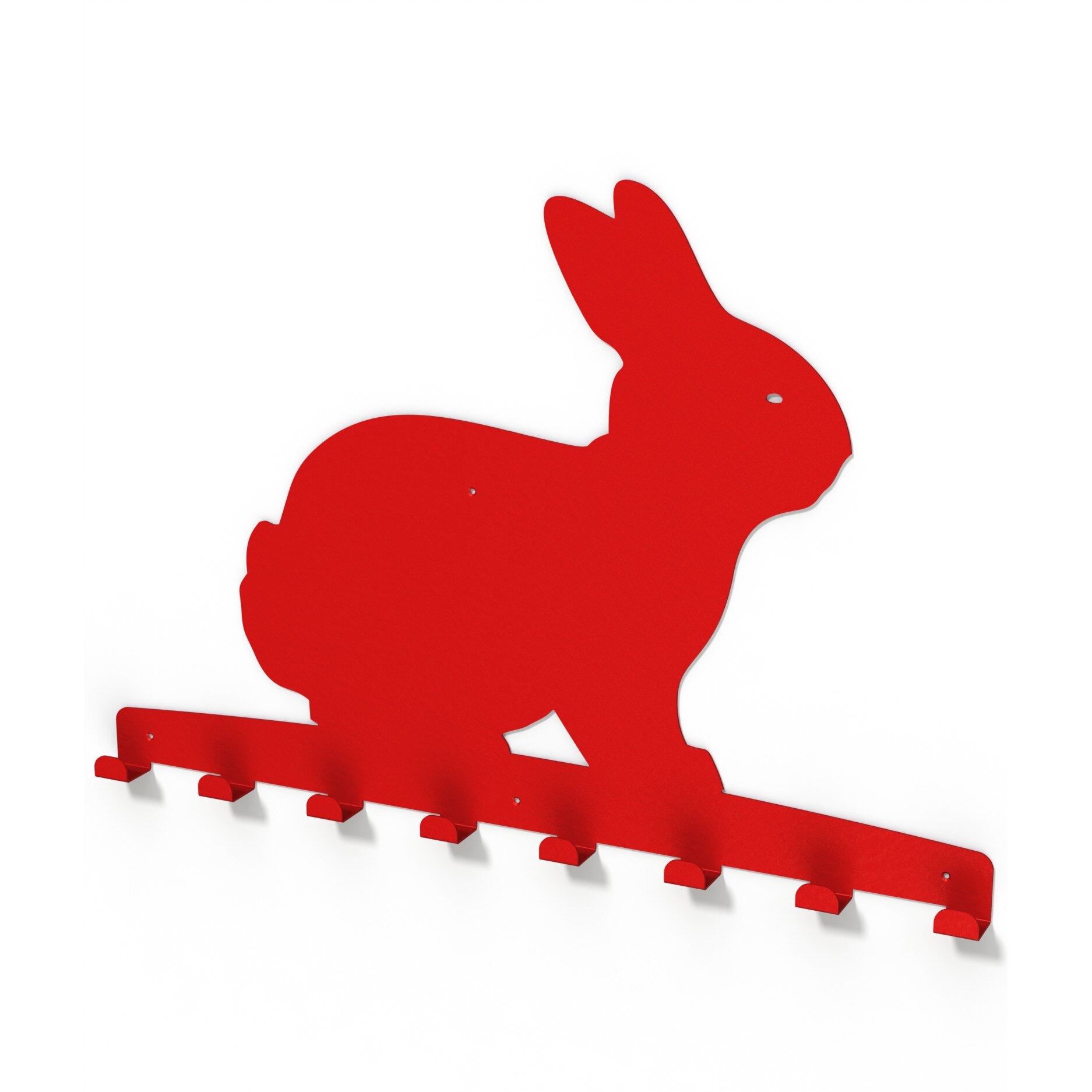 Cuier metalic IEPURE -model 4095 Rosu