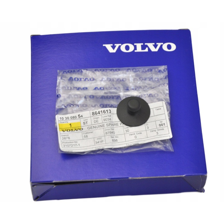 Autószőnyeg rögzítő klipsz, Volvo 8641613 OE