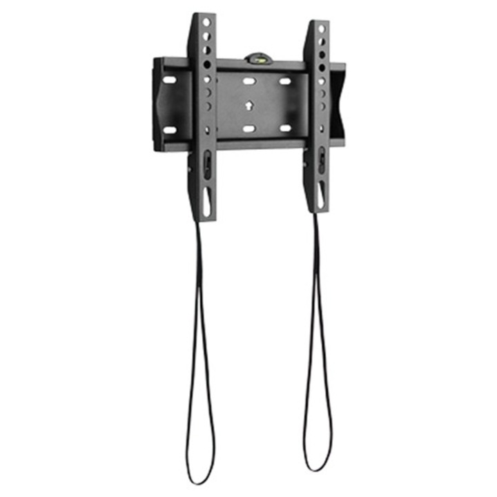 Стойка за стена Gembird WM-42F-01, 23" - 42", 30 кг Черна