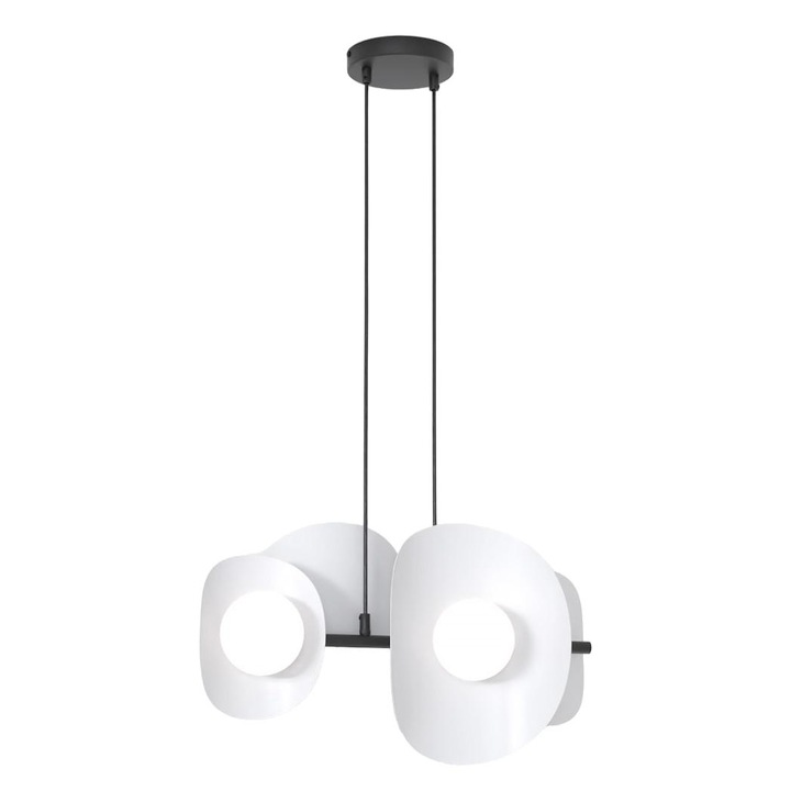 Lustra suspendata Emibig, Oțel, 120x54 cm, 4x8W MAX LED