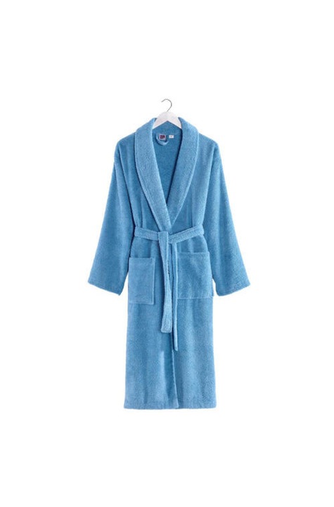 Halat de baie Pucioasa unisex, bumbac 100%, 350g/m2, M/L, alb