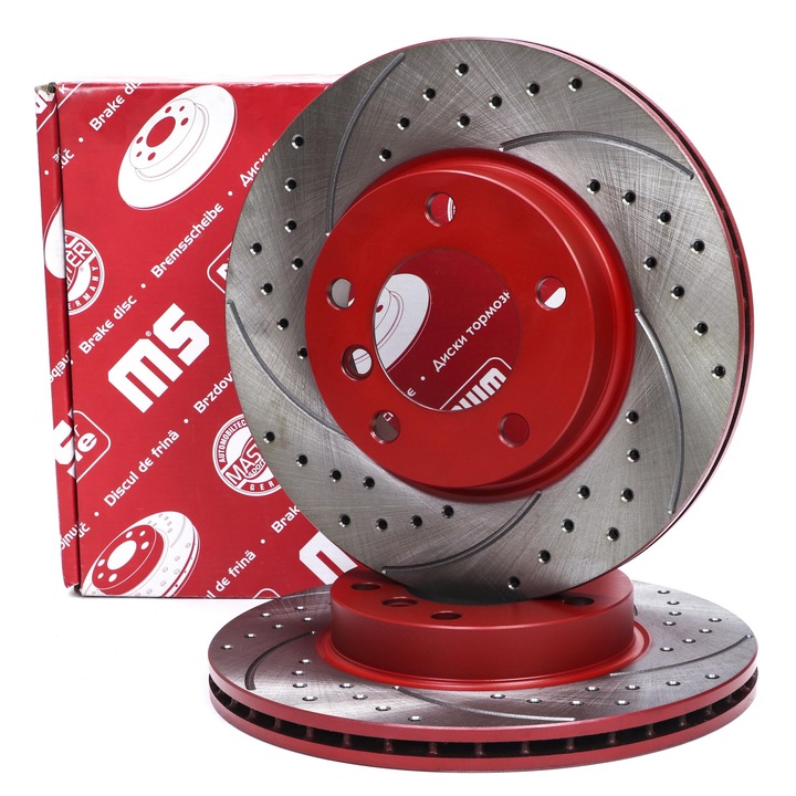 Спирачни дискове, Master-Sport, за BMW 3 (E36, E46), Z3 (E36), Z4 (E85), 286 мм, вентилирани