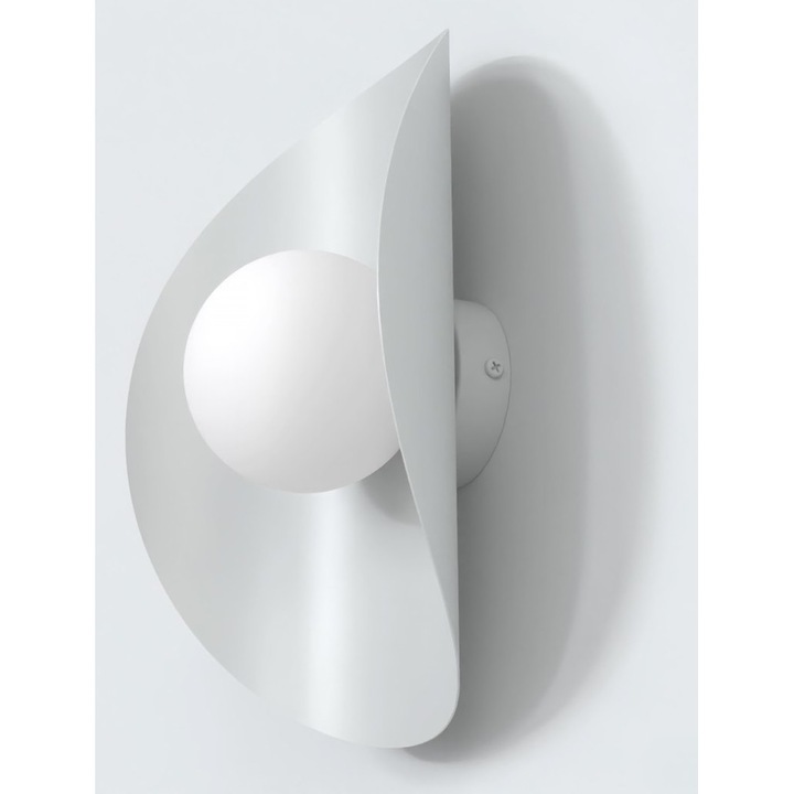 Fali lámpa Emibig FIERO XL K1, szürke, 30x23cm, G9, 8W MAX LED, fehér