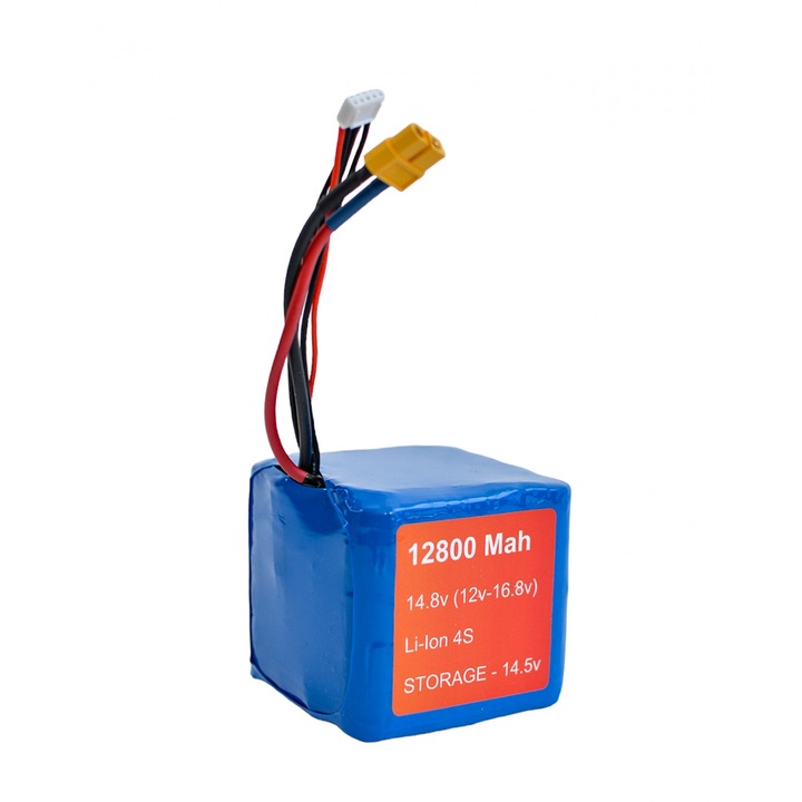 Acumulator Navomodel Li-Ion 4S 14.8V 12800mAh – Capacitate Mare, Siguranta & Durabilitate