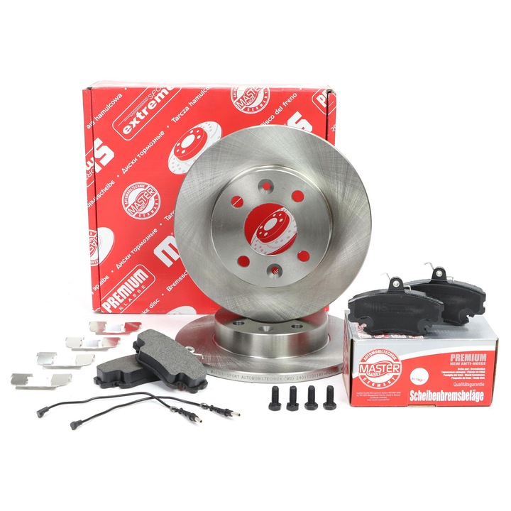 Set discuri si placute de frana Master-Sport pentru Dacia Logan (LS_), Logan MCV (KS_), 4 gauri, 238x64.9mm
