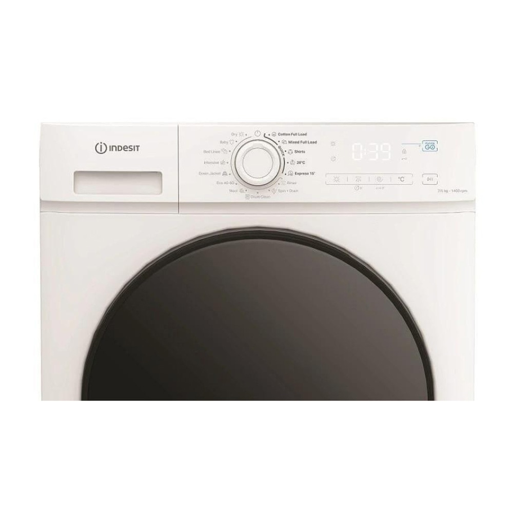 Masina de spalat rufe cu uscator Indesit IDMA 75624B MY TIME, 7/5 kg, 1400 rpm, alb