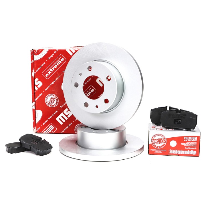 Master Sport Germany féktárcsa és fékbetét készlet, IVECO DAILY III, 16mm, 276mm, hátsó