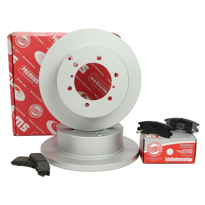 Fékbetét és féktárcsa készlet Master-Sport Germany, Mitsubishi L400, 6 lyuk, 315x84,2mm