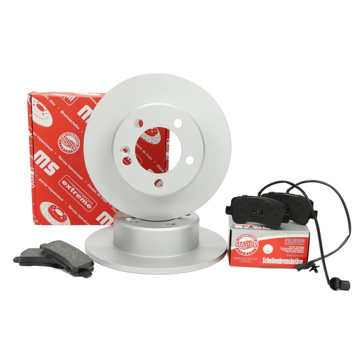 Master Sport Germany féktárcsa és fékbetét készlet, Nissan NV400, Opel Movano, Renault Master, 305x71,5mm, 5 lyuk, bevonatos.