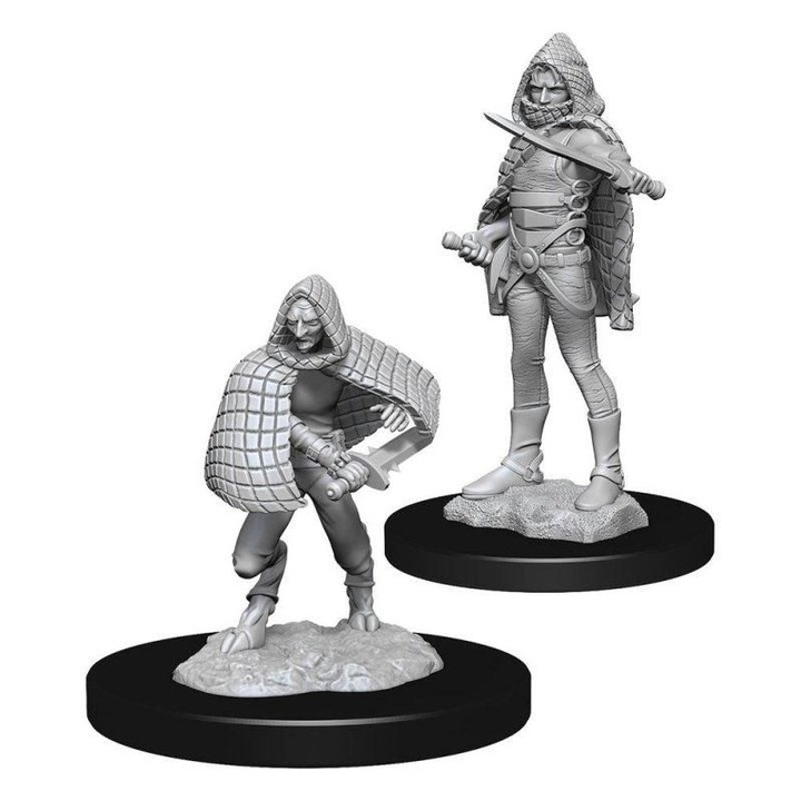 Dungeons & Dragons - Nolzur Marvelous Miniatures - Darkling Elder & Darklings festetlen miniatúra készlet, 2 darab, angol