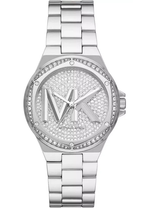 Ceas dama Michael Kors MK7234 Lennox, argintiu, inox, mecanism quartz, 50m rezistent la apa