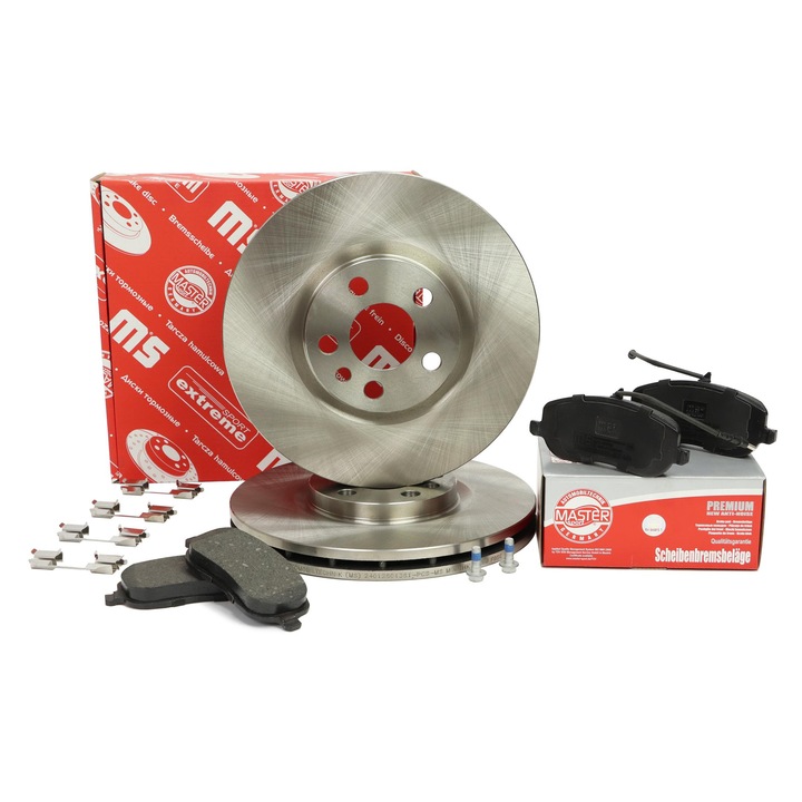 Master-Sport féktárcsa és fékbetét készlet KIA JOICE (MTE1P) típushoz, szellőztetett, 256x137mm, 4 lyuk, 16,8mm vastagság