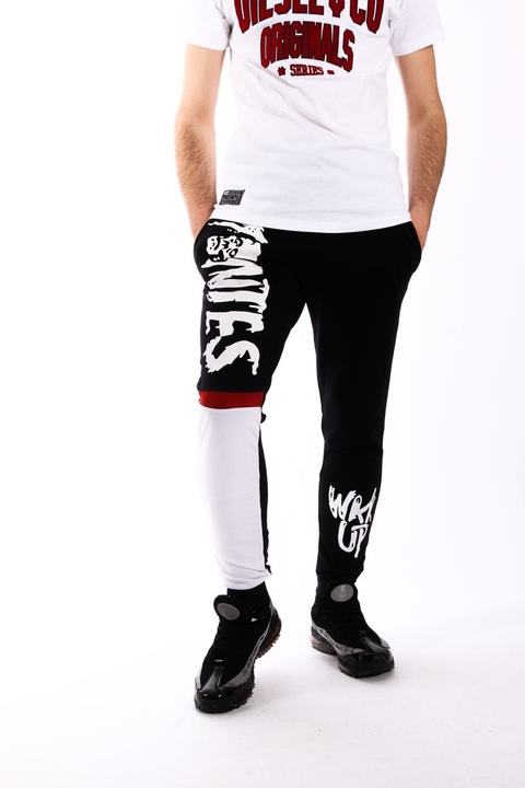 Мъжки панталони, Madmext, 264975, Черно, S