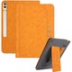 Husa tableta pentru Samsung Galaxy Tab S10+/S9+, multifunctionala, piele, Galben