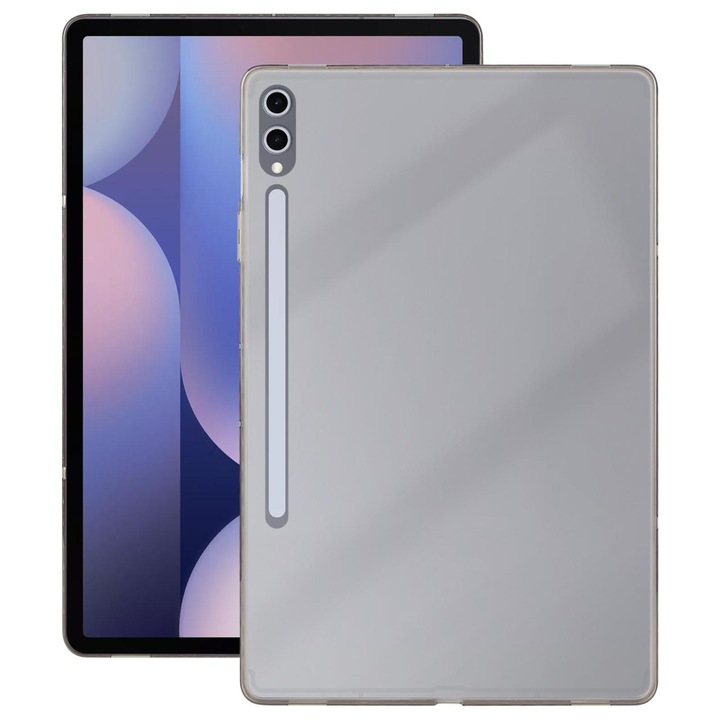 OEM Tabletok, Samsung Galaxy Tab S9+/S10+ TPU hibrid átlátszó akril, védelem, fekete