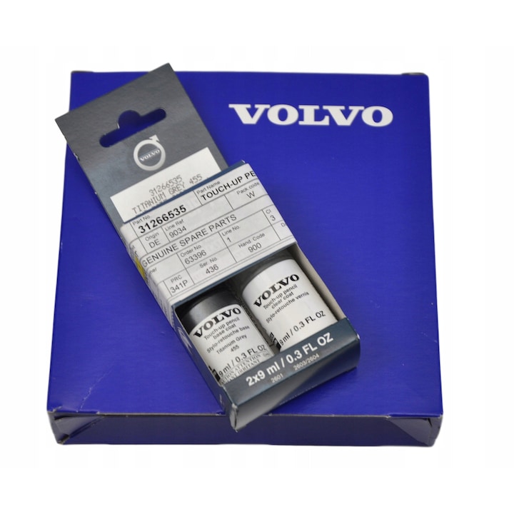 Volvo autófesték stift, titánszürke 455