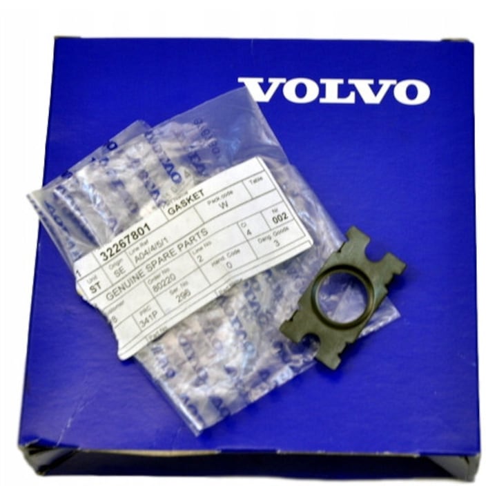 Sigiliu etansare tub ulei pompa, Volvo, 32267801 OE, original, pentru V70, XC70, S80, V40, S60, XC60, XC90, S90, V90, XC40, V60