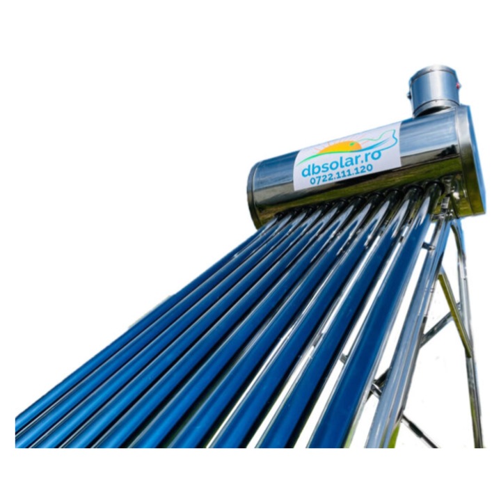 Panou Solar INOX NEpresurizat dbsolar 100 – 130 L Apa Calda cu Vas Flotor 5l
